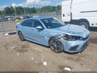 2022 Honda Civic Touring Light Blue vin: 2HGFE1F90NH308703