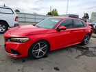 2022 Honda Civic Touring Красный vin: 2HGFE1F92NH300604