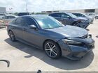 2024 Honda Civic Touring Gray vin: 2HGFE1F94RH300268