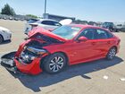2026 Honda Civic Lx Red vin: 2HGFE2F24TH546155