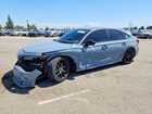 2024 Honda Civic Sport Gray vin: 2HGFE2F50RH500146