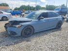 2022 Honda Civic Sport Синий vin: 2HGFE2F51NH547132