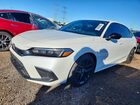 2022 Honda Civic Sport White vin: 2HGFE2F51NH602324