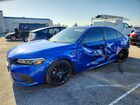 2023 Honda Civic Sport Blue vin: 2HGFE2F53PH513017