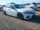 2022 Honda Civic Sport Белый vin: 2HGFE2F56NH531766