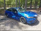 2023 Honda Civic Sport Blue vin: 2HGFE2F56PH565399