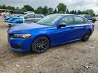 2022 Honda Civic Sport Blue vin: 2HGFE2F58NH552067