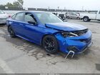 2022 Honda Civic Sport Blue vin: 2HGFE2F58NH569595