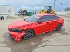 2025 Honda Civic Sport Red vin: 2HGFE2F59SH552591