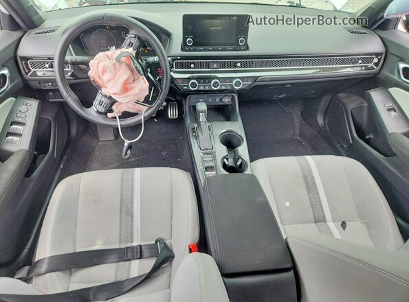 2HGFE4F80SH308298 2025 HONDA CIVIC Белый Вид панели приборов