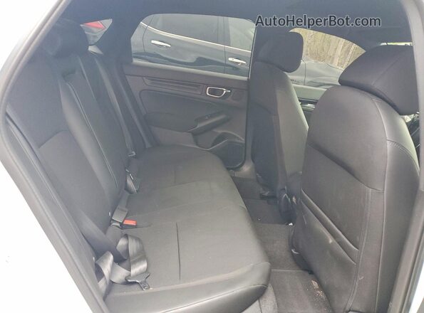 2HGFE4F84TH006630 2026 HONDA CIVIC White უკანა სავარძლების ხედი