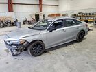 2025 Honda Civic Sport Silver vin: 2HGFE4F88SH326242