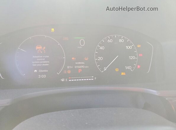 2HGFE4F89TH318720 2026 HONDA CIVIC Белый Вид щитка приборов