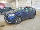 2020 Honda Cr-v Lx Blue vin: 2HKRW2H21LH602811