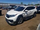 2022 Honda Cr-v Ex White vin: 2HKRW2H57NH607654