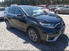 2021 Honda Cr-v Awd Ex-l Black vin: 2HKRW2H80MH654842