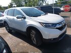 2019 Honda Cr-v Ex-l White vin: 2HKRW2H83KH671289