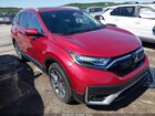2021 Honda Cr-v Awd Touring Red vin: 2HKRW2H92MH672705