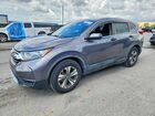 2018 Honda Cr-v Lx Gray vin: 2HKRW5H33JH405906