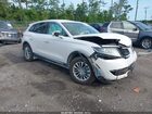 2017 Lincoln Mkx Select White vin: 2LMPJ6KR3HBL49710