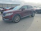 2017 Lincoln Mkx Select Maroon vin: 2LMPJ6KR5HBL20337