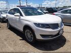 2018 Lincoln Mkx Reserve White vin: 2LMPJ6LR9JBL38800