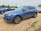 2019 Lincoln Nautilus Select Blue vin: 2LMPJ8K90KBL10334