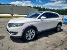 2018 Lincoln Mkx Reserve White vin: 2LMPJ8LR8JBL19280