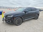 2019 Lincoln Nautilus Black Label Черный vin: 2LMPJ9JP2KBL41462
