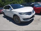 2016 Lincoln Mkx Reserve White vin: 2LMTJ6LR2GBL66509
