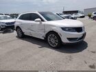2016 Lincoln Mkx Reserve White vin: 2LMTJ8LR4GBL62036