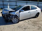 2016 Toyota Corolla Le Silver vin: 2T1BURHE0GC623720