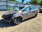 2017 Toyota Corolla Le Gray vin: 2T1BURHE0HC830836
