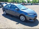 2017 Toyota Corolla Le Gray vin: 2T1BURHE0HC842937