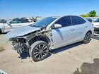 2018 Toyota Corolla Se Silver vin: 2T1BURHE0JC105940
