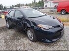 2019 Toyota Corolla Le Dark Blue vin: 2T1BURHE0KC140219