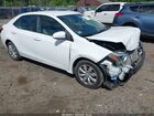 2016 Toyota Corolla Le White vin: 2T1BURHE1GC523917