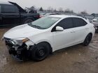 2016 Toyota Corolla L White vin: 2T1BURHE1GC631972