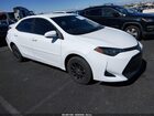 2018 Toyota Corolla L White vin: 2T1BURHE1JC044565