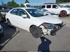 2017 Toyota Corolla Le White vin: 2T1BURHE2HC875860