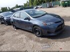2017 Toyota Corolla L Gray vin: 2T1BURHE2HC934616