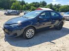 2018 Toyota Corolla Le Blue vin: 2T1BURHE2JC107642