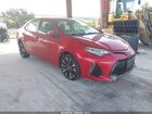 2017 Toyota Corolla Se Red vin: 2T1BURHE3HC747725