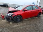 2016 Toyota Corolla Le Red vin: 2T1BURHE4GC604474