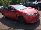 2016 Toyota Corolla Le Red vin: 2T1BURHE4GC634753