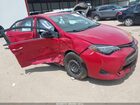 2018 Toyota Corolla Le Red vin: 2T1BURHE4JC967395
