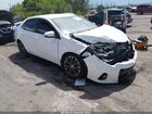 2016 Toyota Corolla S Plus White vin: 2T1BURHE5GC684187