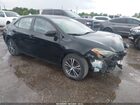 2017 Toyota Corolla Le Черный vin: 2T1BURHE5HC766938
