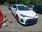2017 Toyota Corolla Se White vin: 2T1BURHE5HC842285