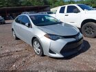 2017 Toyota Corolla Le Gray vin: 2T1BURHE5HC894757